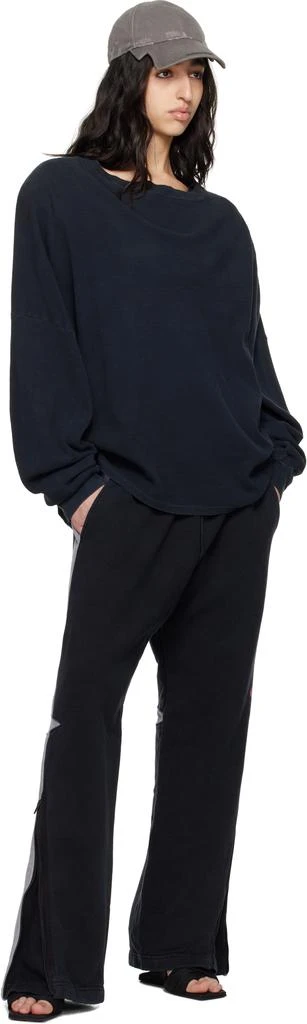 GREG ROSS Black Shoulder Pad Thermal Long Sleeve T-shirt 4