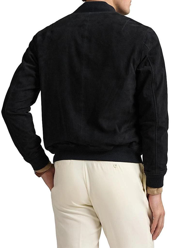 Ralph Lauren Suede Bomber Jacket 4