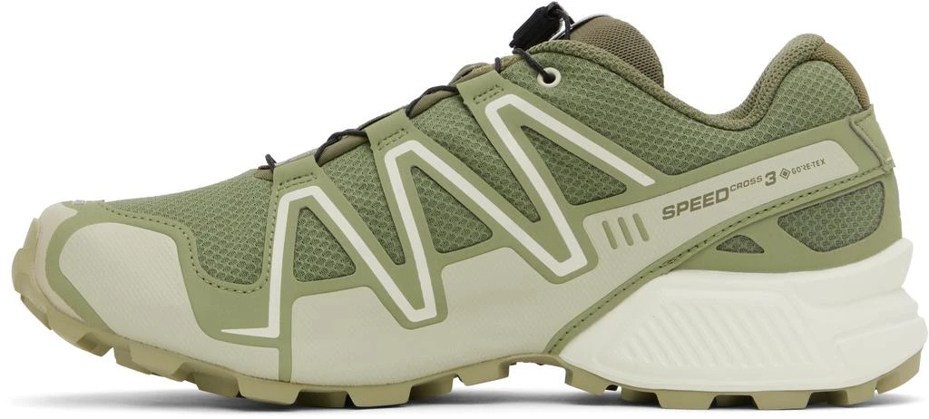 Salomon Khaki Speedcross 3 GORE-TEX Sneakers 3