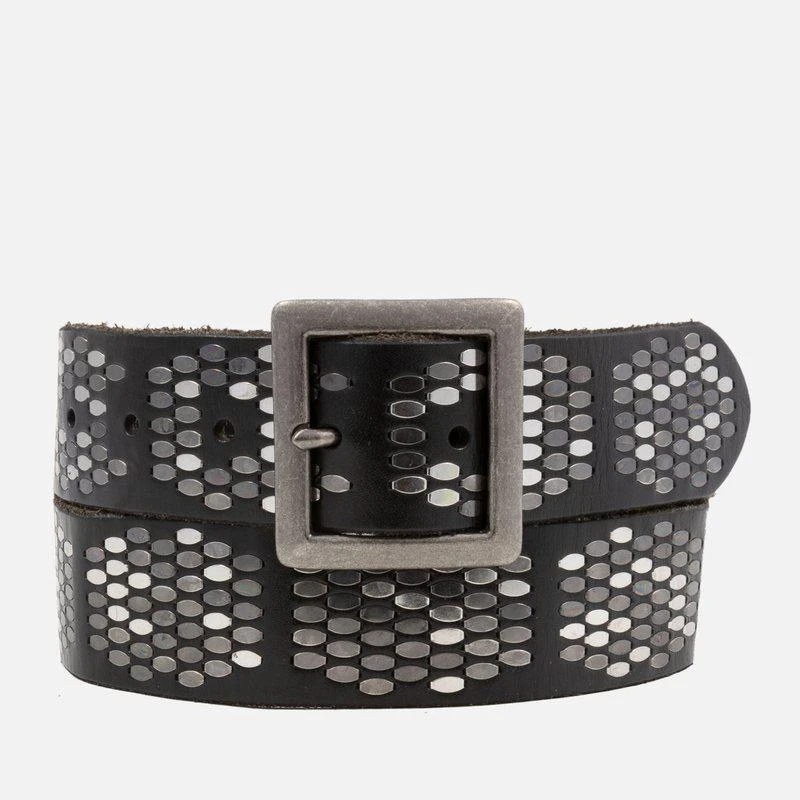 Amsterdam Heritage Gaia | Bold Studded Belt With Square Buckle 1