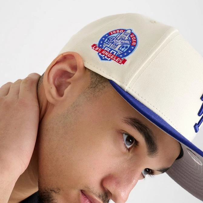 New Era New Era Los Angeles Dodgers MLB Upside Down 9FIFTY A Frame Snapback Hat 2
