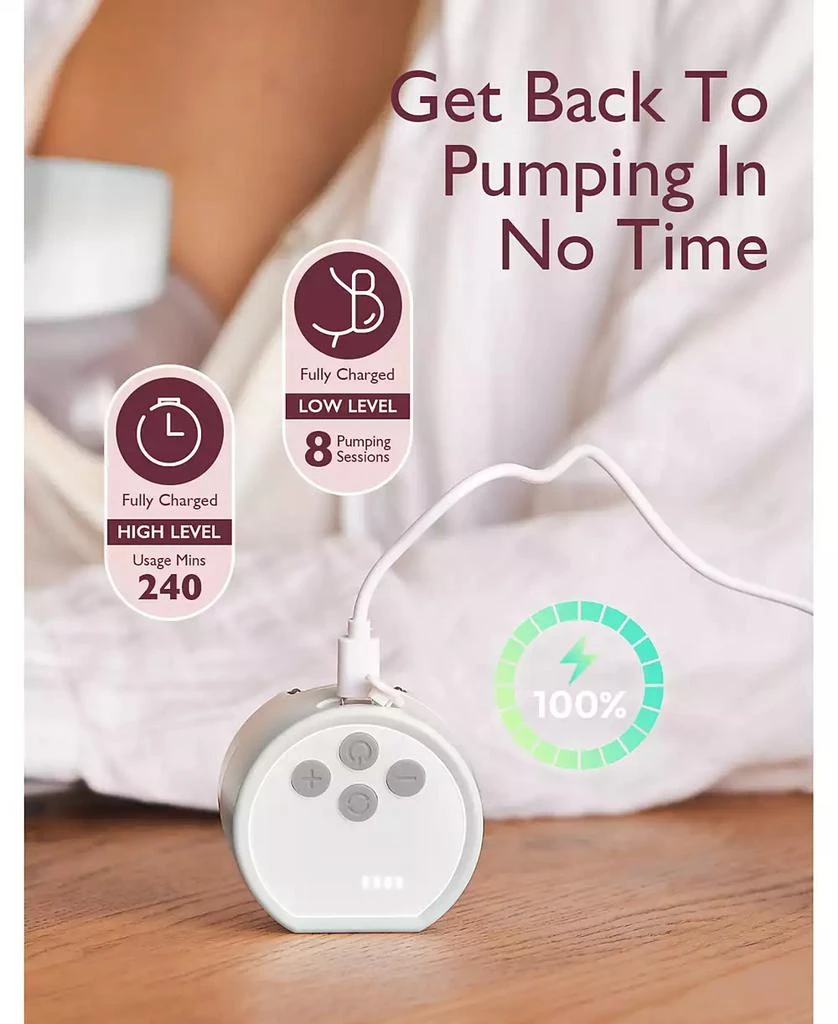 Momcozy Double Wearable Electric Breast Pump | S12 5