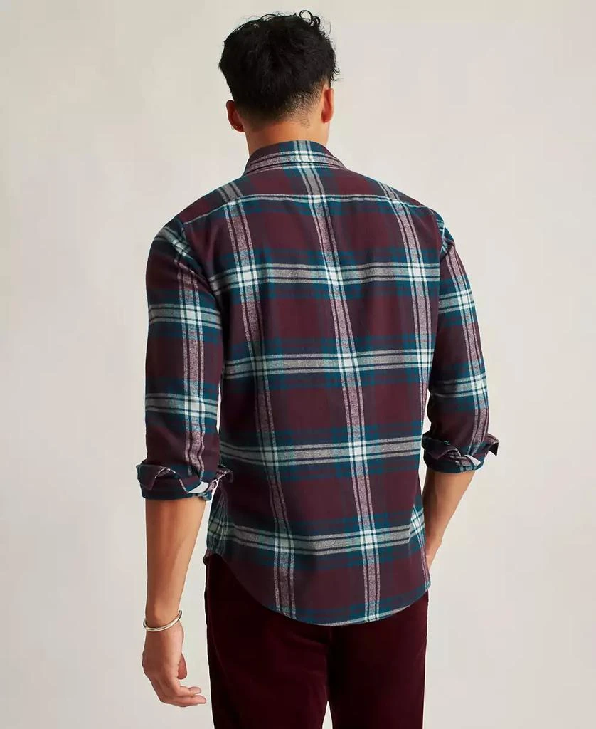 Bonobos Men's Slim Fit Long Sleeve Button-Front Stretch Plaid Flannel Shirt 2