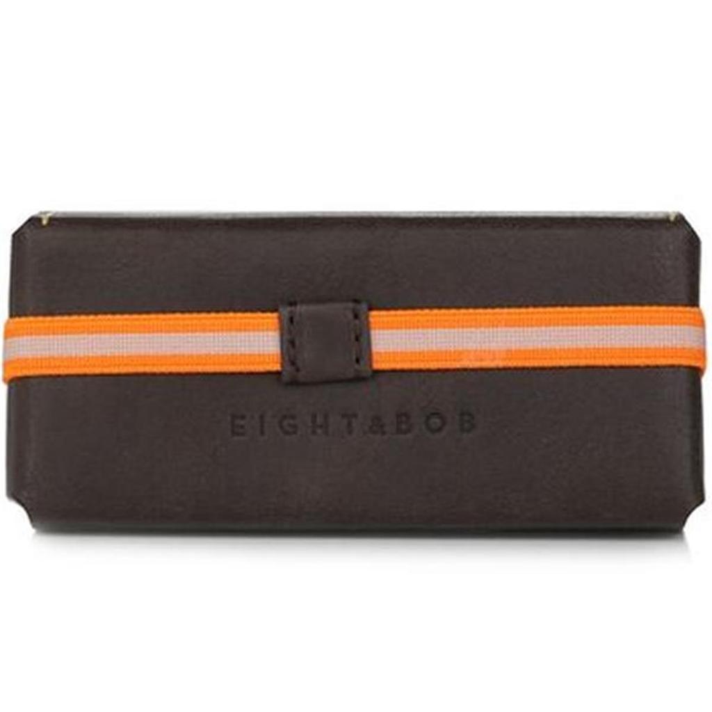 Eight & Bob 30 ml Fragrance Leather Case - Chocolate Brown