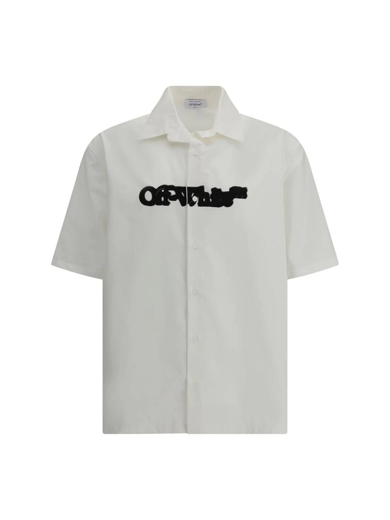 OFF-WHITE Spray Arrow Bowling Shirt 1