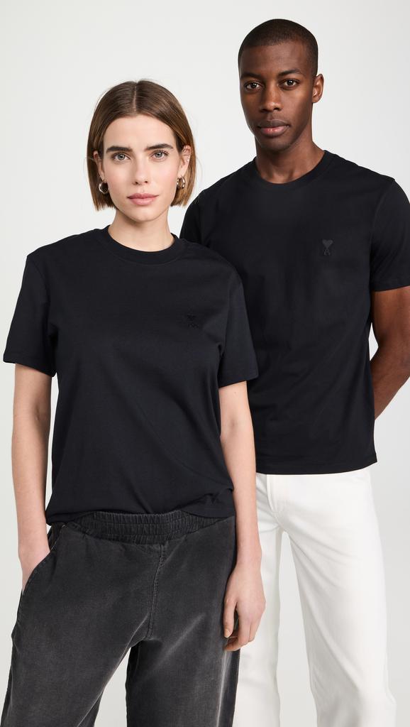 AMI Paris★カーキ Sailor Tシャツ AMI Khaki Sailor T-shirt - T-Shirts - BeyondStyle