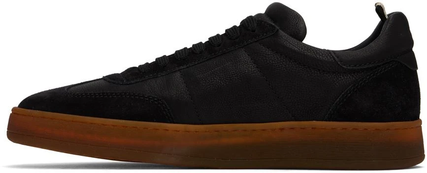 Officine Creative Black Rekombined 001 Sneakers 3