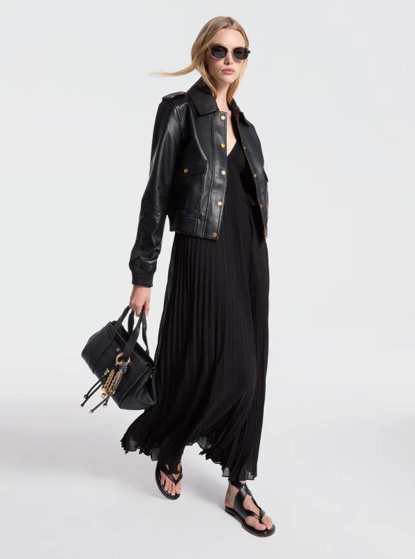Pleated Georgette Maxi Dress  On Sale Now with Up to 60% Off | Discover  Exclusive Deals & Savings at BeyondStyle  Authentic Michael Kors  womens-clothing|women with Limited-Time Discounts, Free Shipping, and
