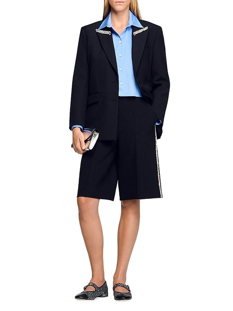 bermuda formal dress BLACK BERMUDA SHORTS main image 1