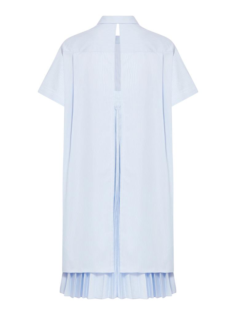 Sacai COTTON DRESS WITH RUFFLES