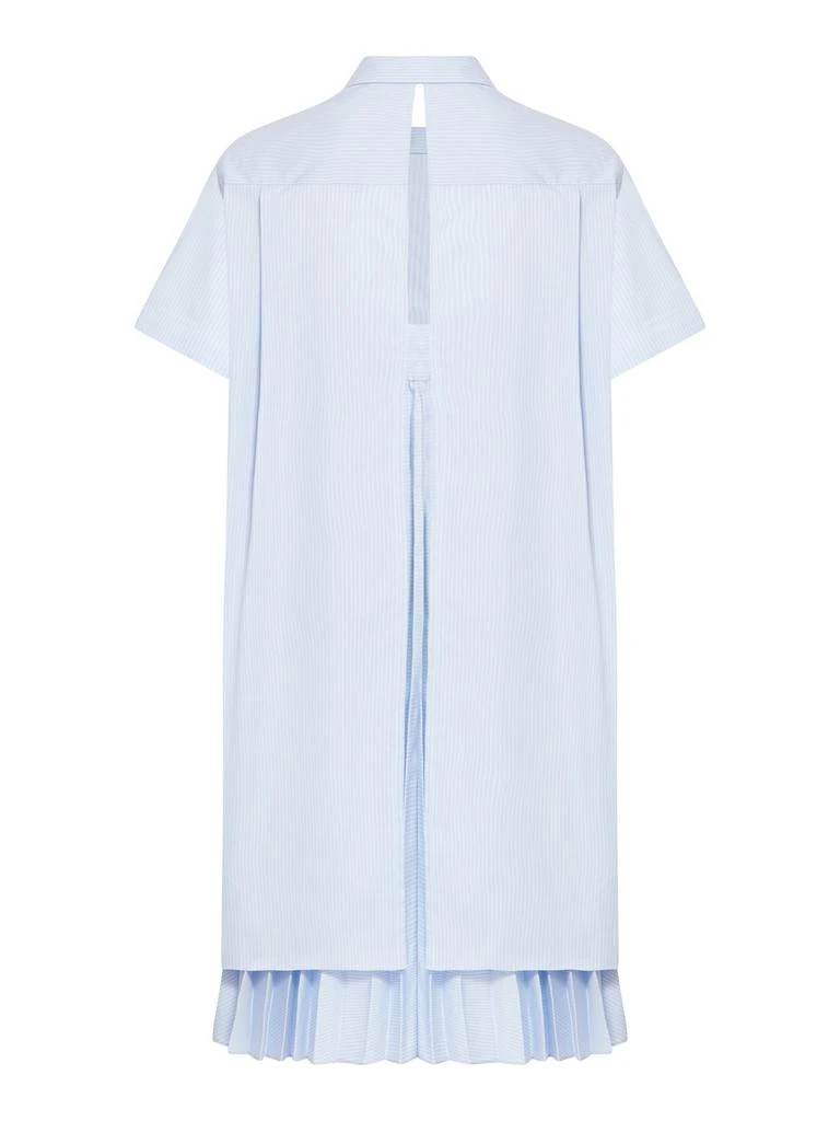 Sacai COTTON DRESS WITH RUFFLES 2