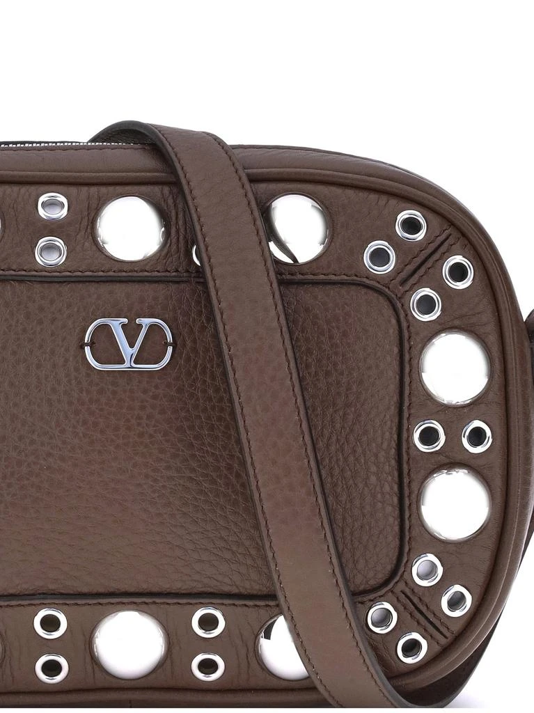 Valentino Valentino Nellcôte VLogo Signature Zip-Up Crossbody Bag 4