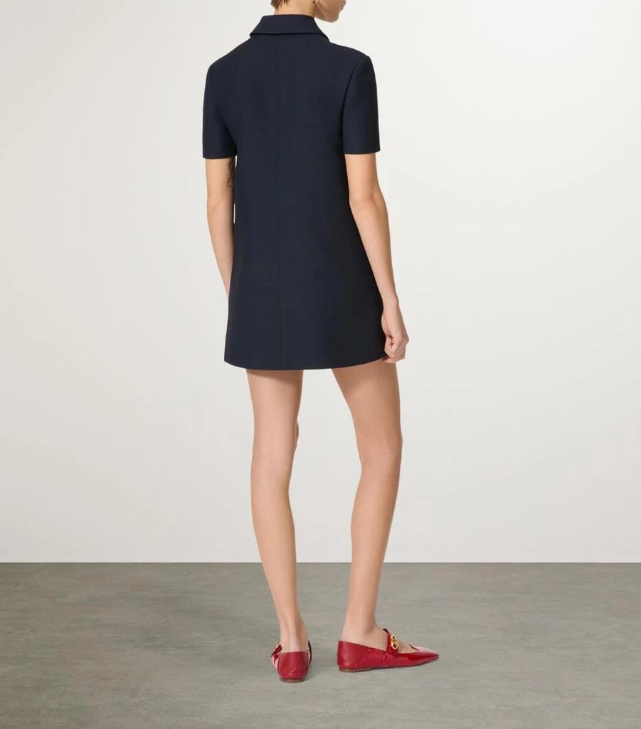Valentino Crepe Mini Dress 4