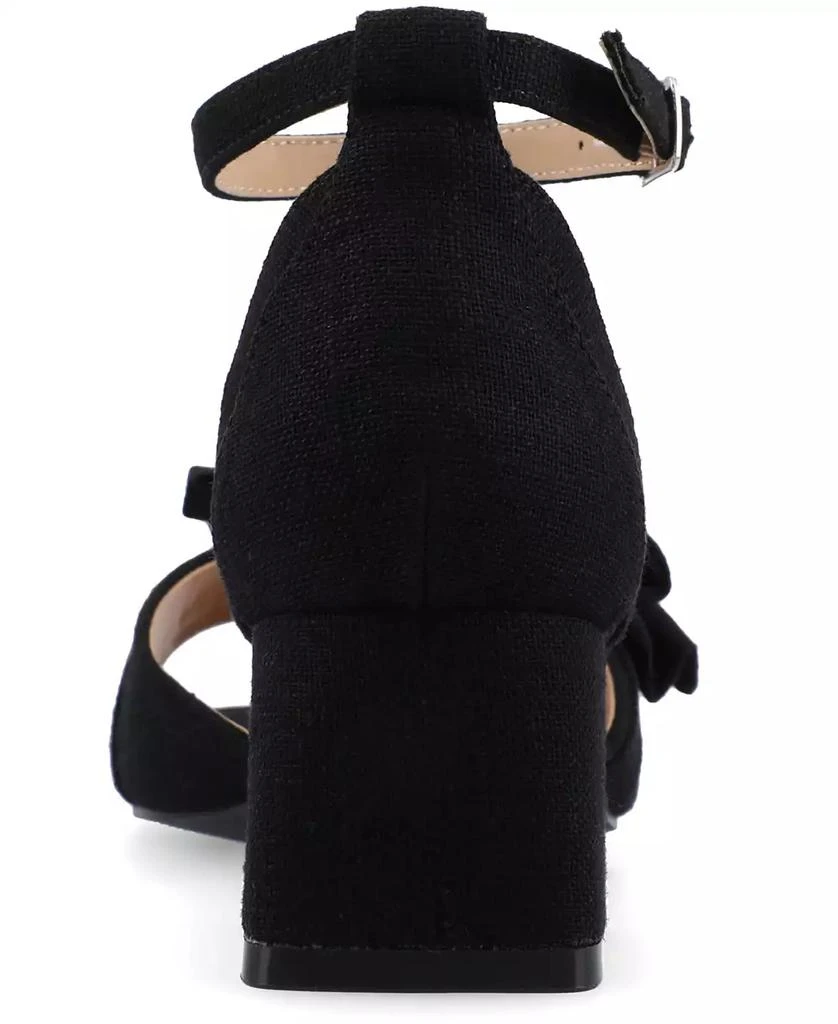 Journee Collection Women's Zevi Block Heel Dress Sandals 3