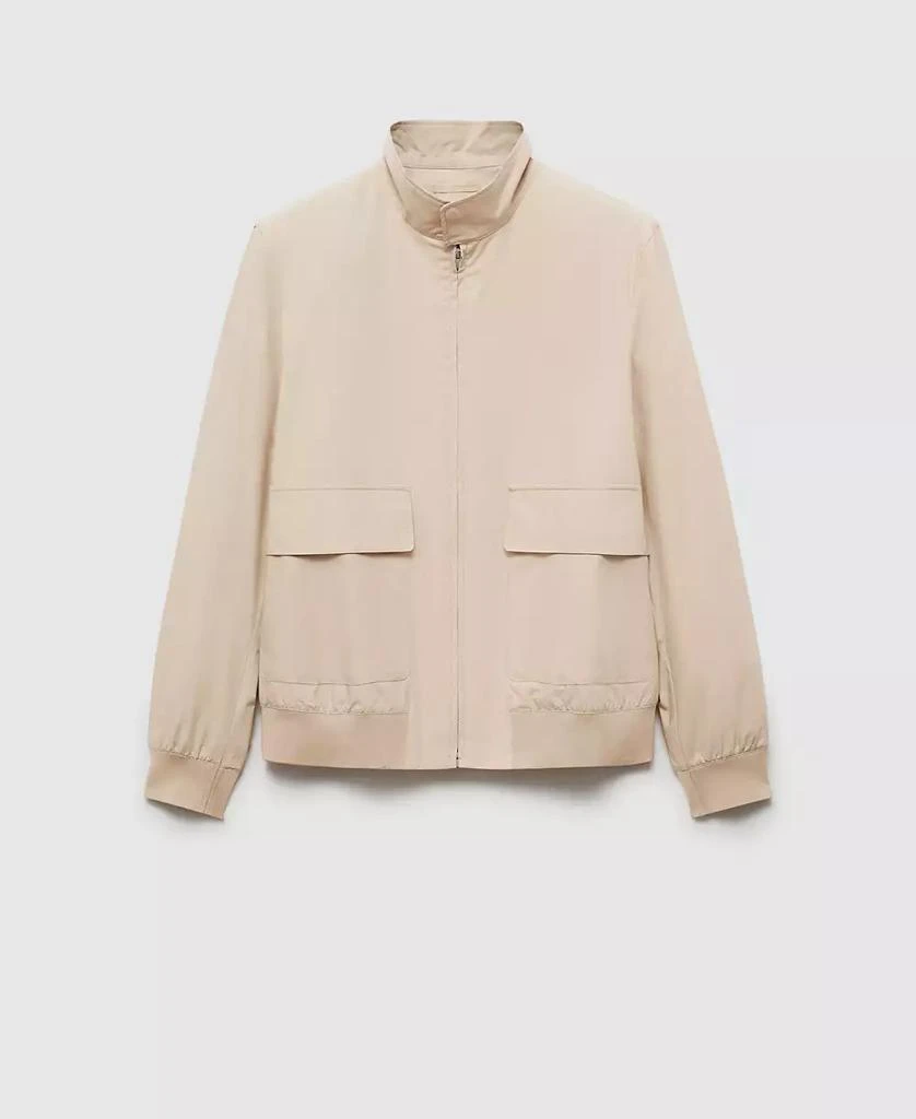 Mango Men's Cotton Pockets Detail Blazer 2