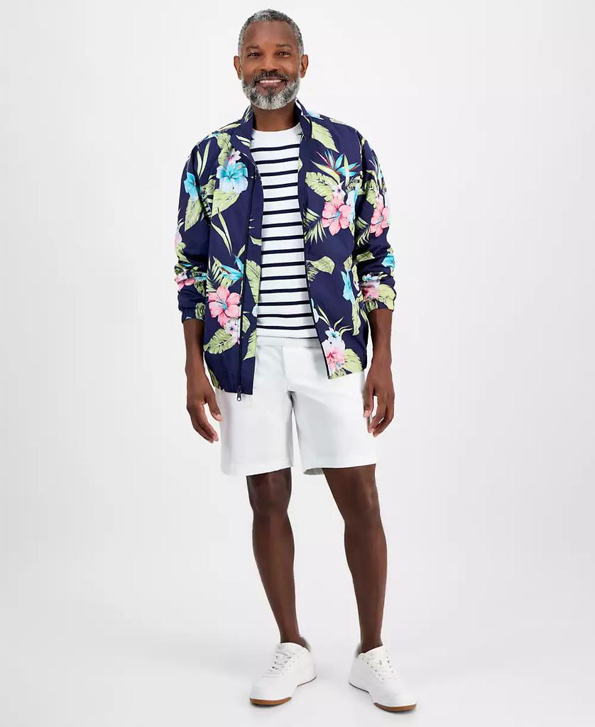 Club Room Men's Hibiscus Floral Lightweight Jacket, Exclusively at Macy's