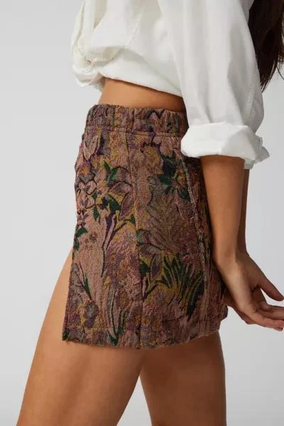 Urban Renewal Urban Renewal Remade Tapestry Mini Skirt 4