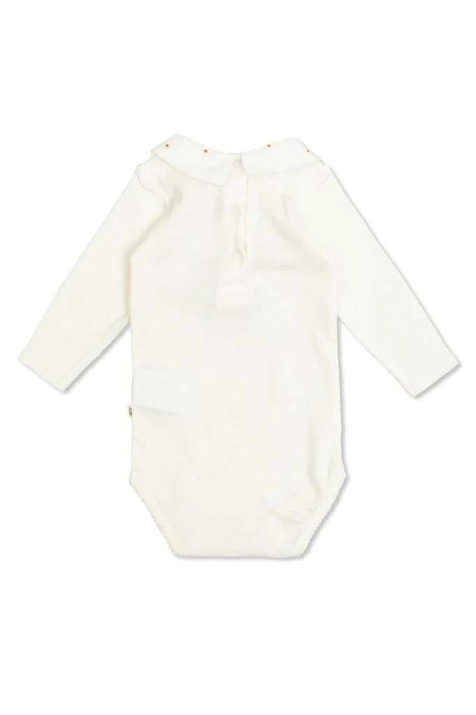 Bonpoint Bonpoint Septembre Embroidered Collar Bodysuit 2