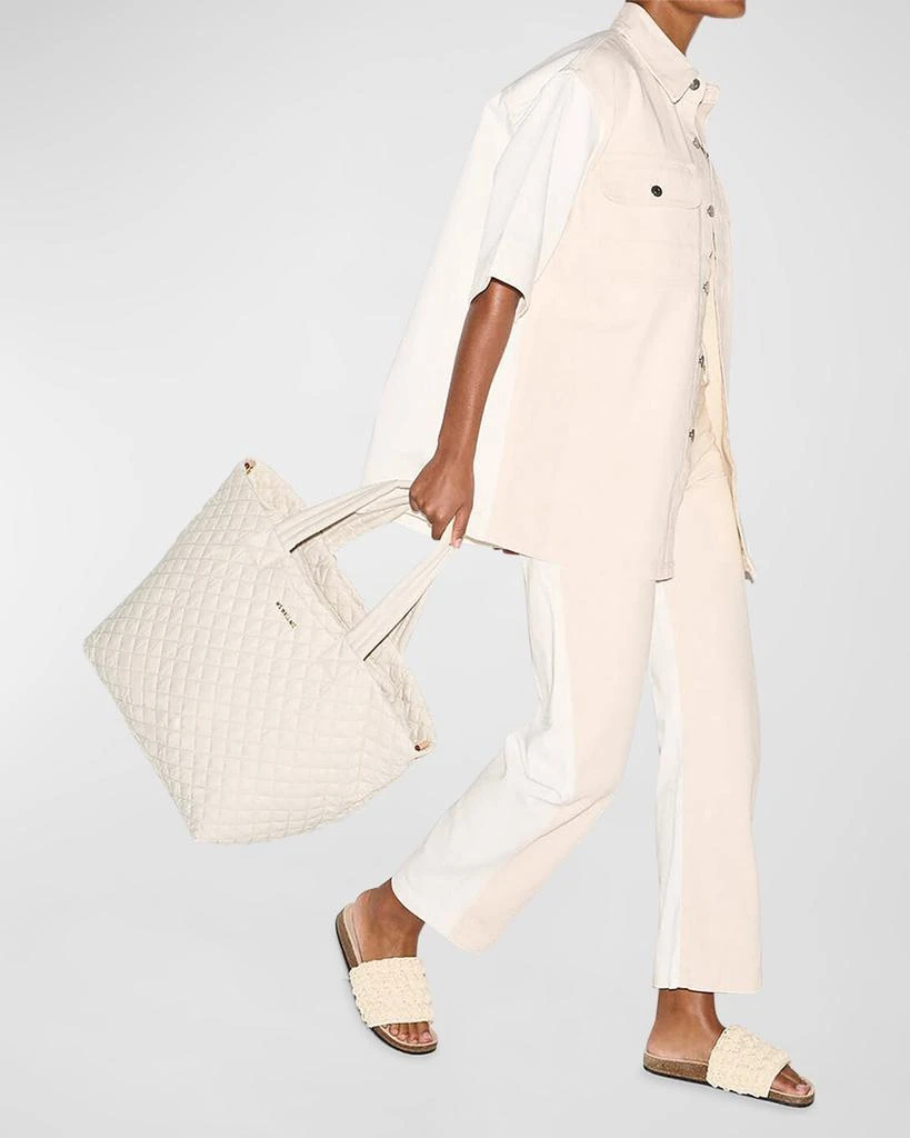 MZ Wallace Metro Deluxe Large Quilted Tote Bag 4