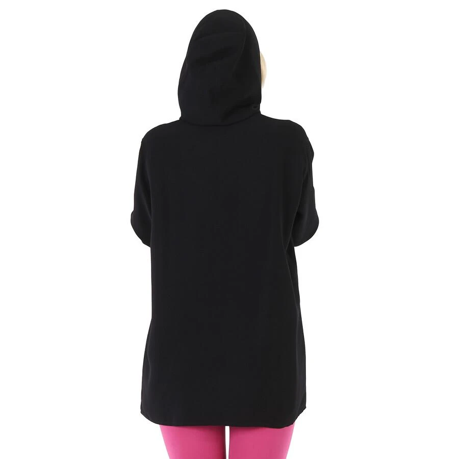 Burberry Monogram Motif Viscose Oversized Hooded Top 3