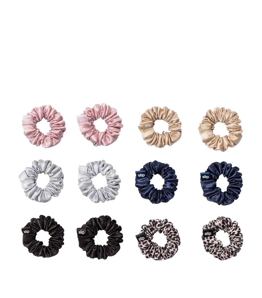 Slip Pure Silk Minnie Scrunchies (Set of 12) 1