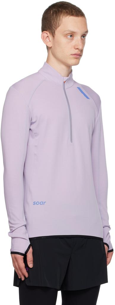 Soar Running Purple WoolTech Sweater