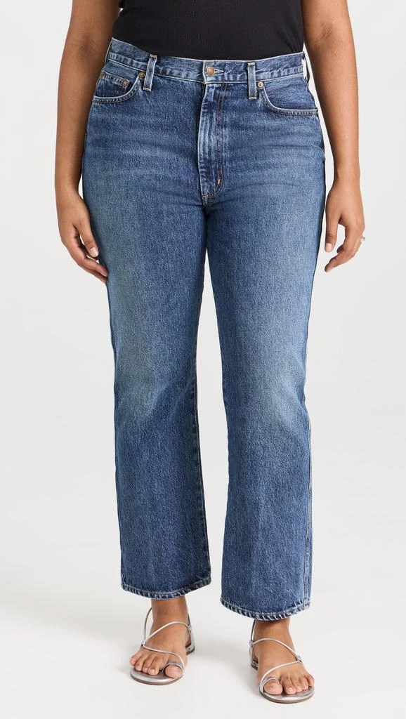 AGOLDE Pinch Waist High Rise Kick Jeans 9