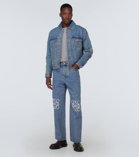 Loewe Anagram straight jeans