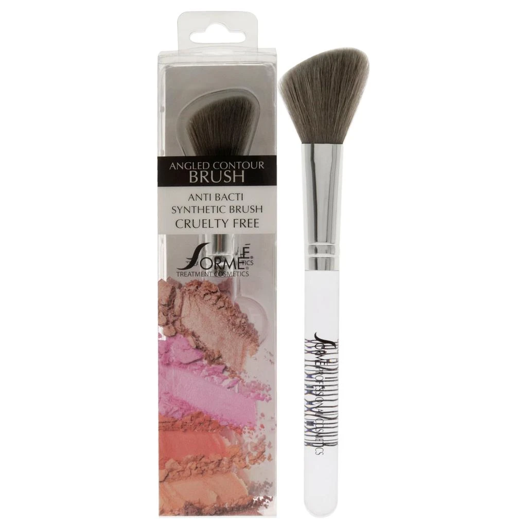 Sorme Cosmetics Angled Contour and Blush Brush by for Women - 1 Pc Brush