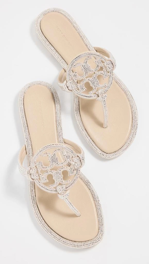 Tory Burch Miller Knotted Pave Sandals 1