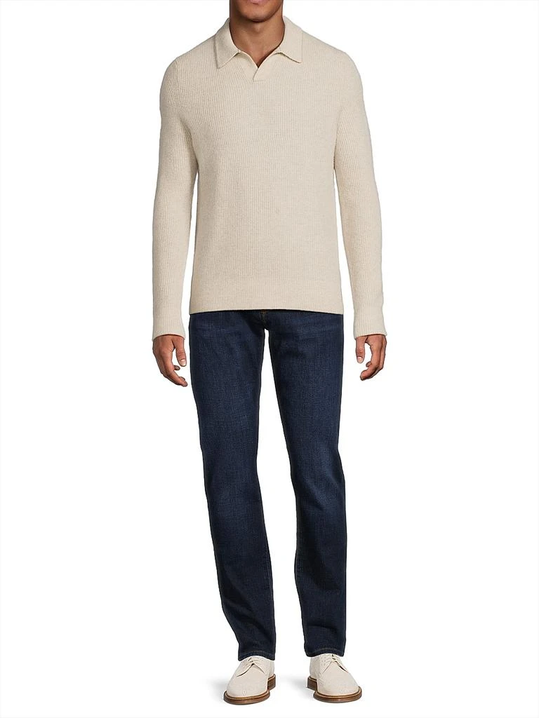 Vince Thermal Cashmere V-Neck Sweater 2