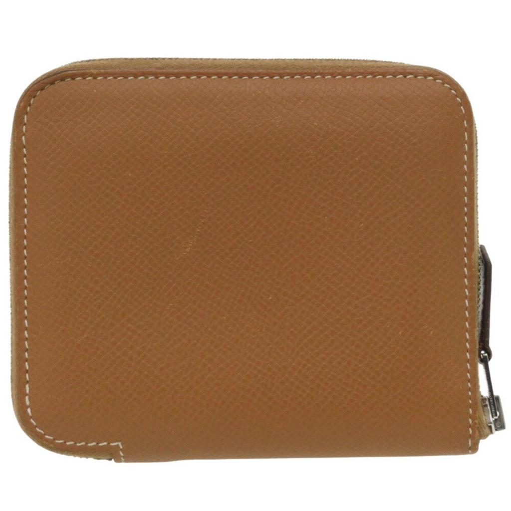 Hermes Evercalf Leather Coin Purse/Coin Case (Pre-Owned)