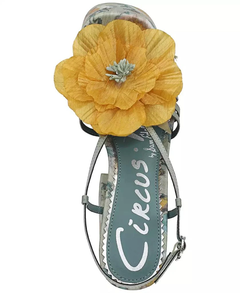 Circus NY by Sam Edelman Siena Flower Platform Dress Sandals 4