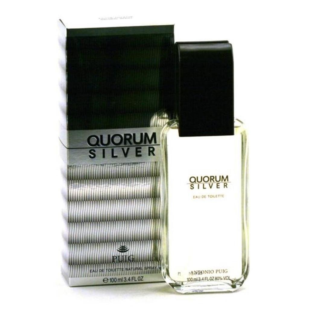 Antonio Puig Quorum Silver By Puig - Edt Spray** 3.4 Oz