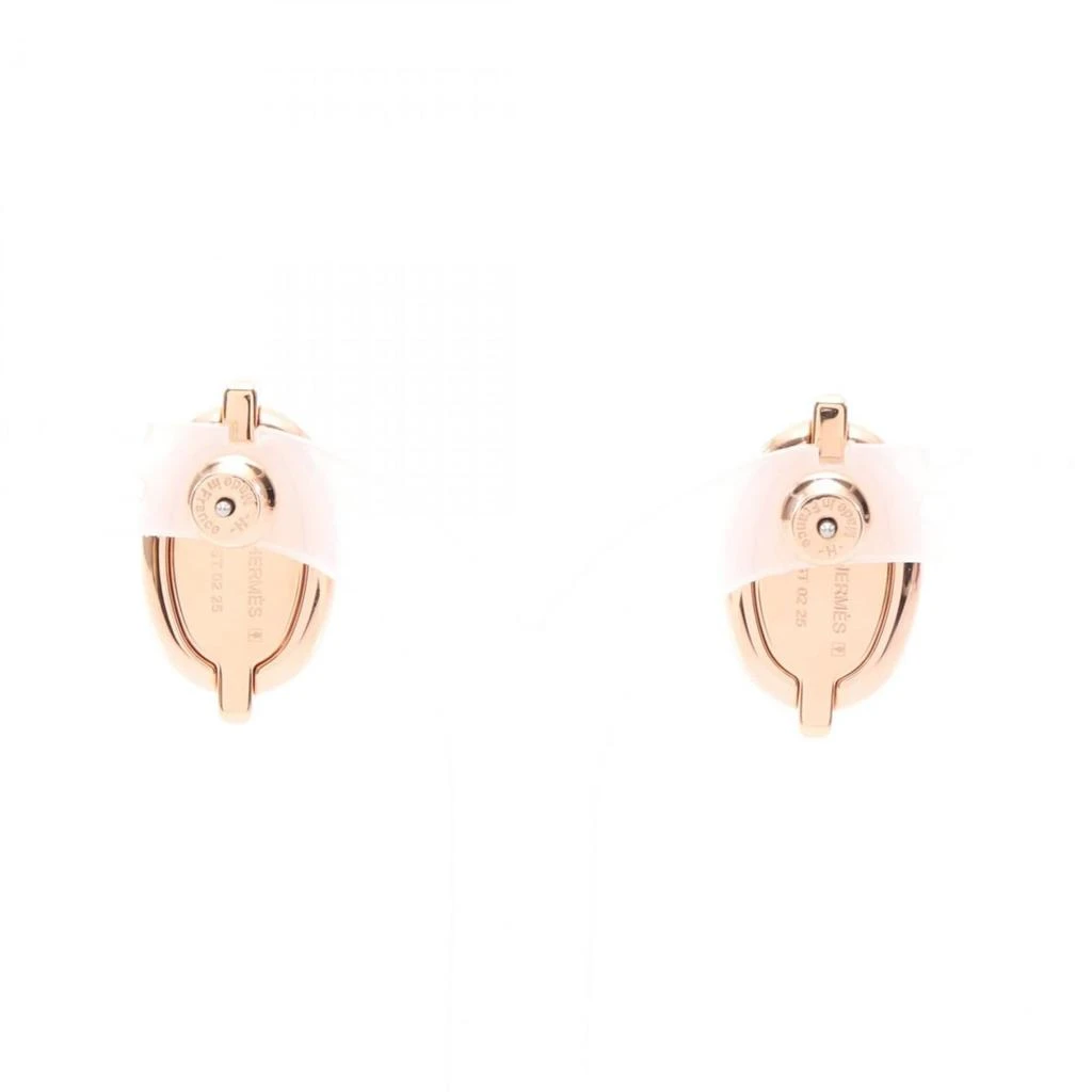 Hermes Plating Stud Earrings (Pre-Owned) 2