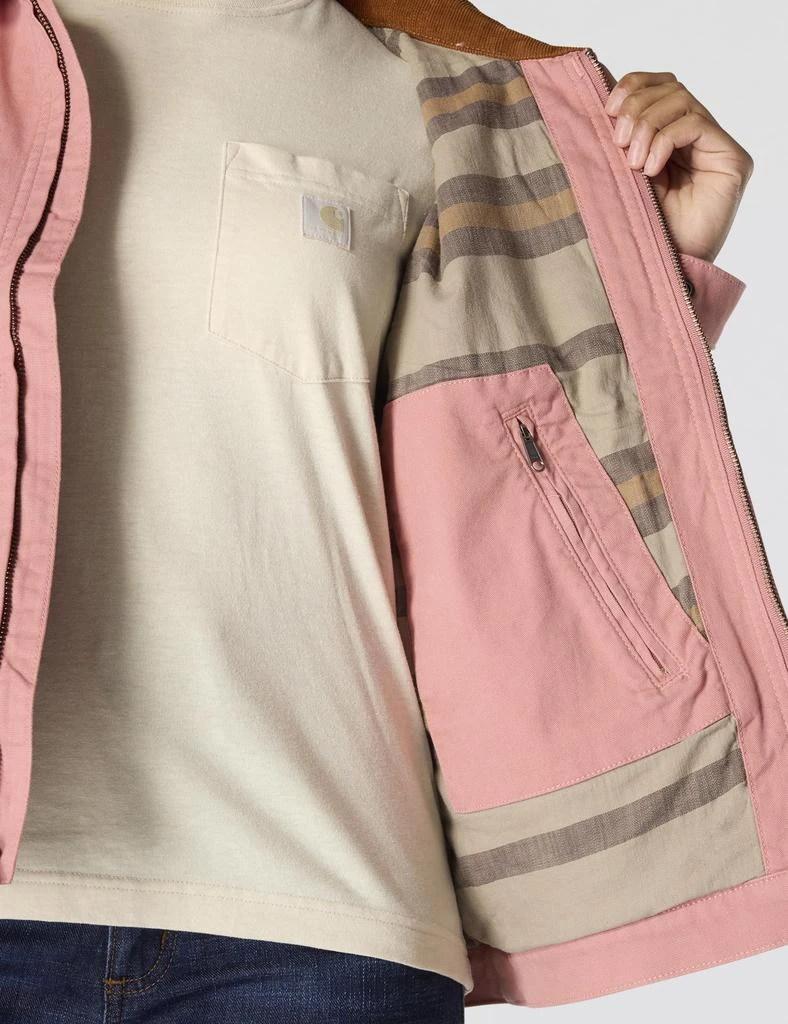 Carhartt Carhartt womens Rugged Flex Loose Fit Canvas Detroit Jacket 6