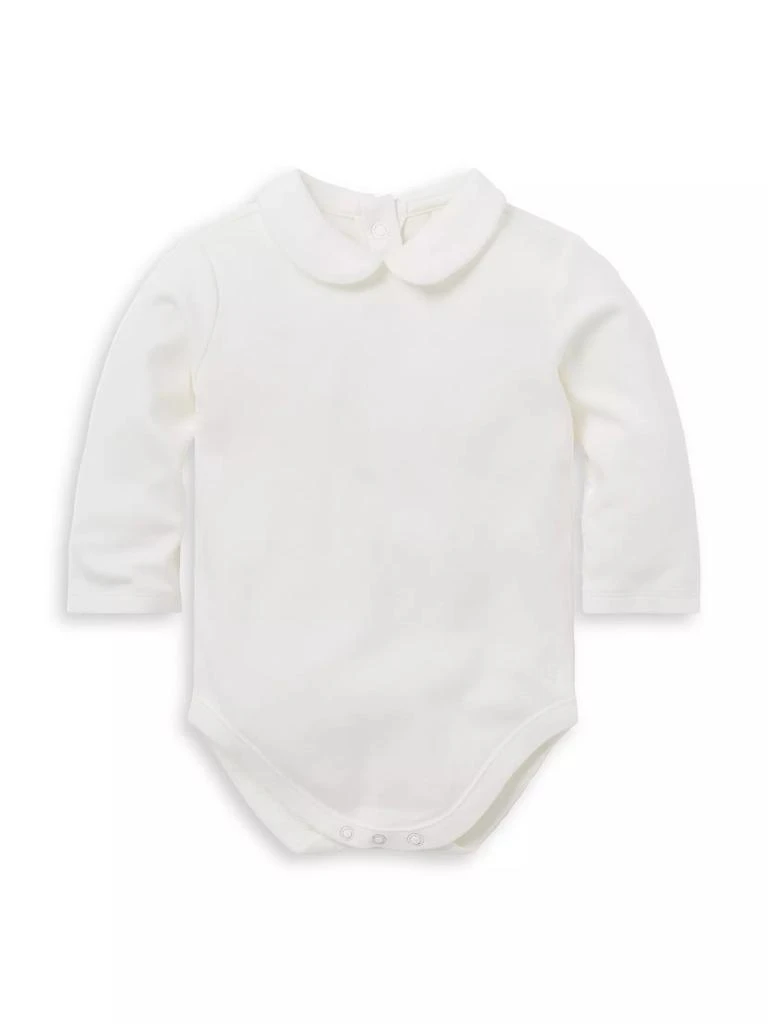 Janie and Jack Baby Boy's Shirt & Nutcracker Velvet Overalls Set 4