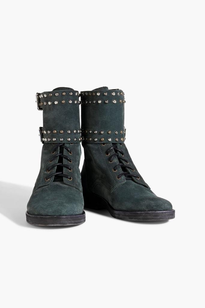 Isabel Marant Teylon studded suede combat boots