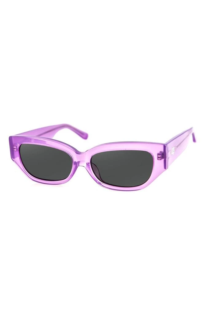 AQS Lucia 55mm Polarized Cat Eye Sunglasses 2