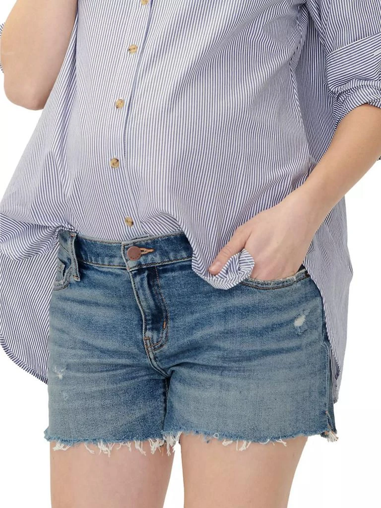 HATCH The Under The Bump Cut Off Maternity Shorts 5