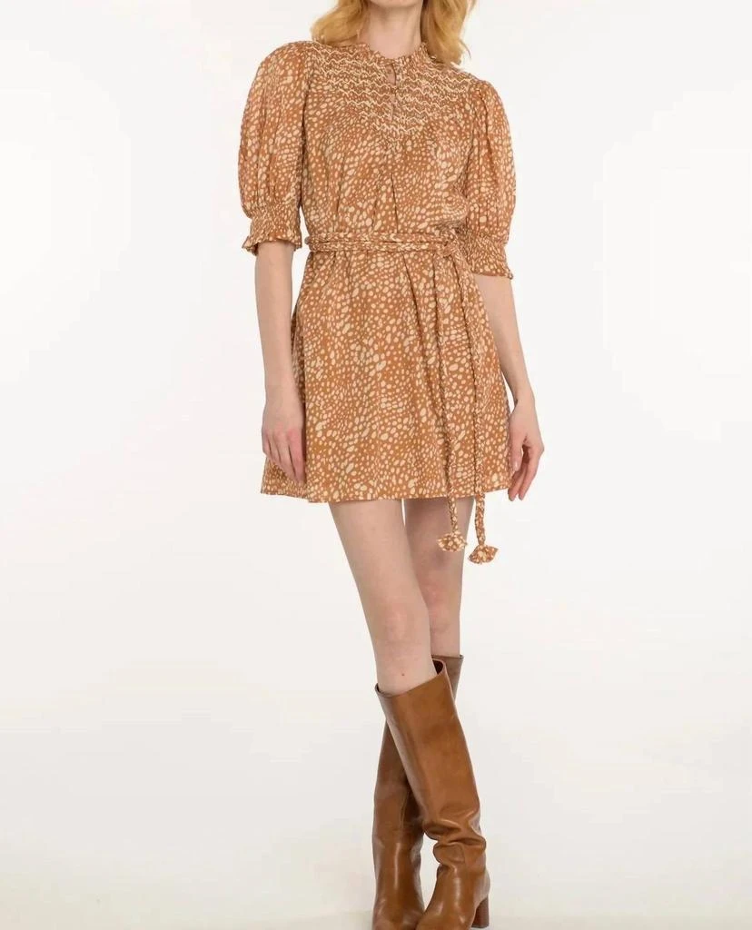 Elizabeth and James Bea Dress In Hide 1