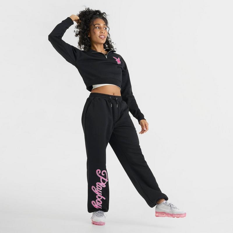 Playboy Women's Playboy Script Jogger Pants