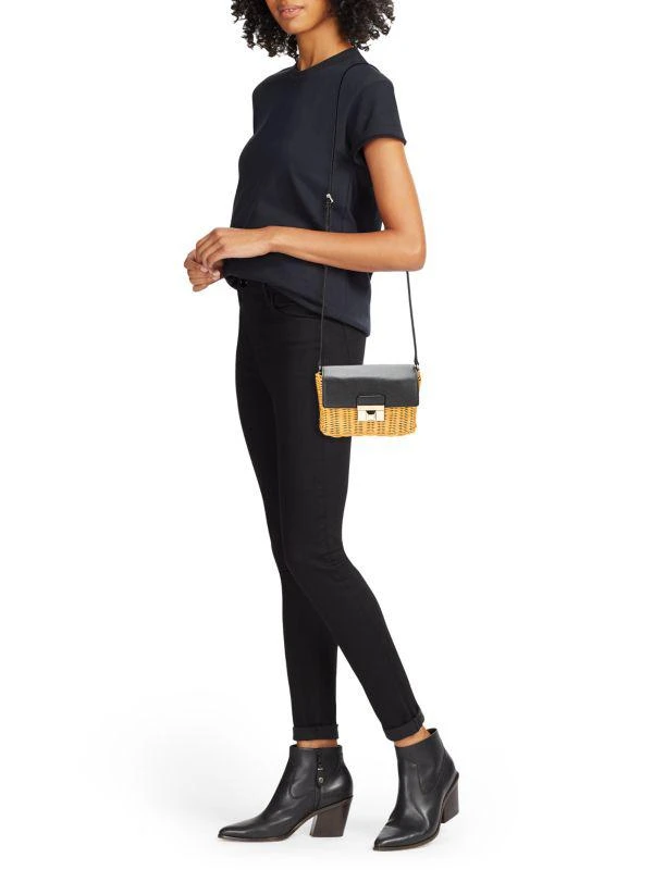 Furla Straw Crossbody Bag 2