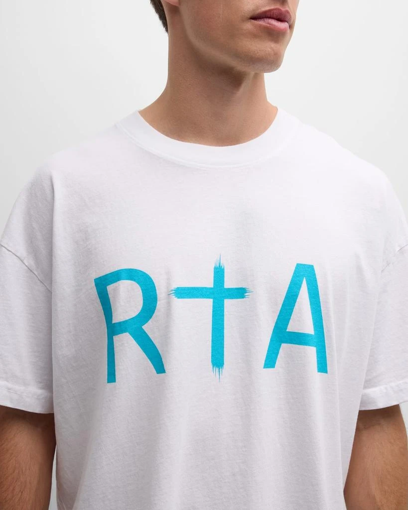 RTA Men's Liam Cross Logo T-Shirt 5