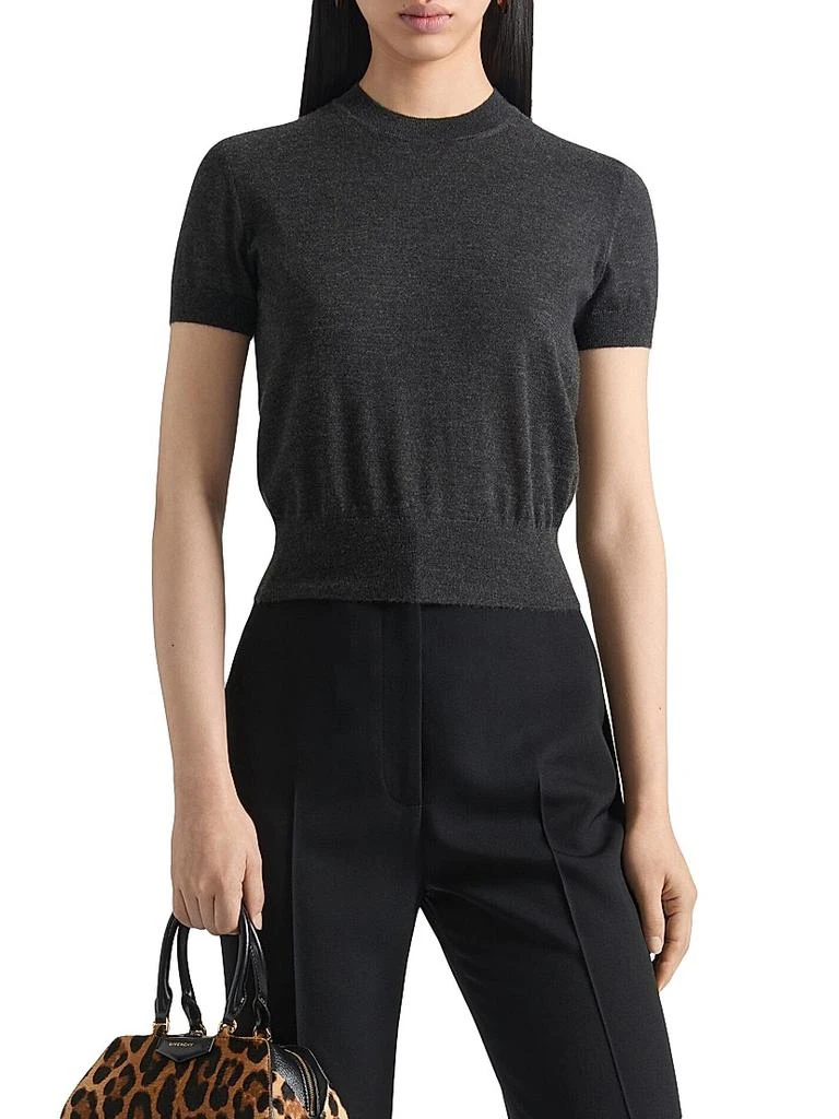 Givenchy Short-Sleeved Sweater in Cashmere 3