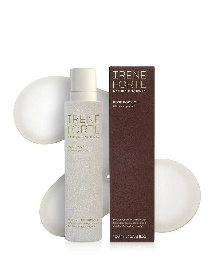 IRENE FORTE Rose Body Oil with Ximenynic Acid 3.38 oz.