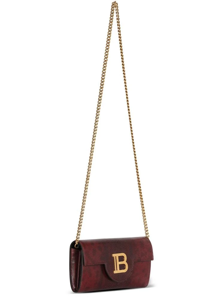 Balmain B-Buzz Leather Wallet Karung 3
