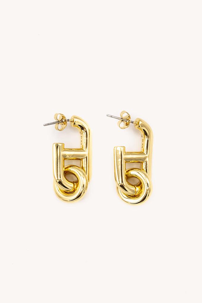 Rebecca Minkoff Interlocking Link Earring