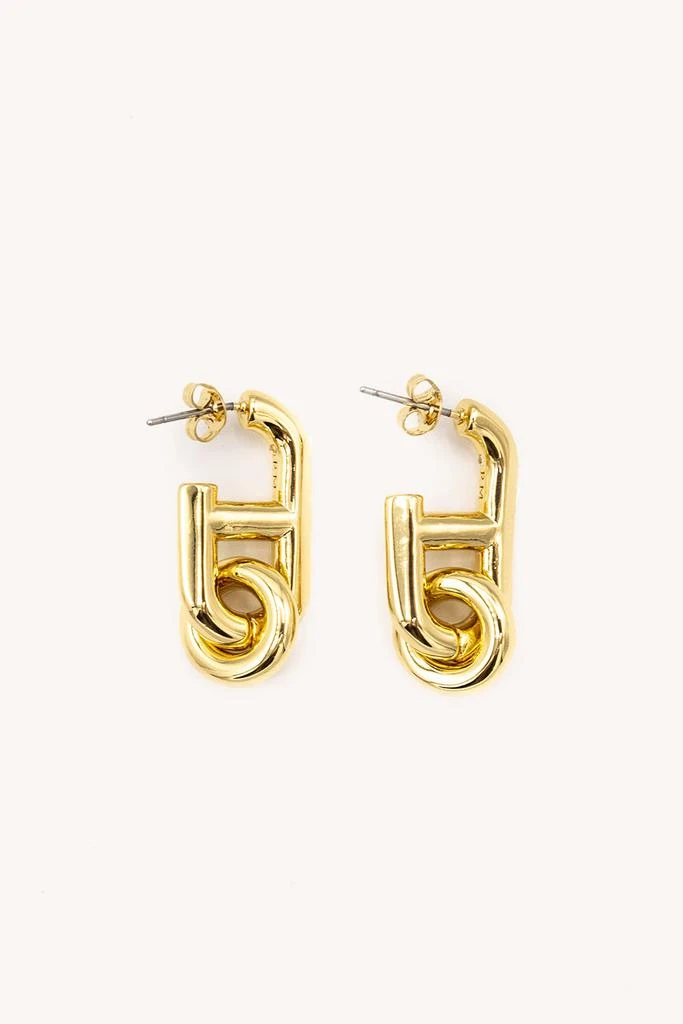 Rebecca Minkoff Interlocking Link Earring 2