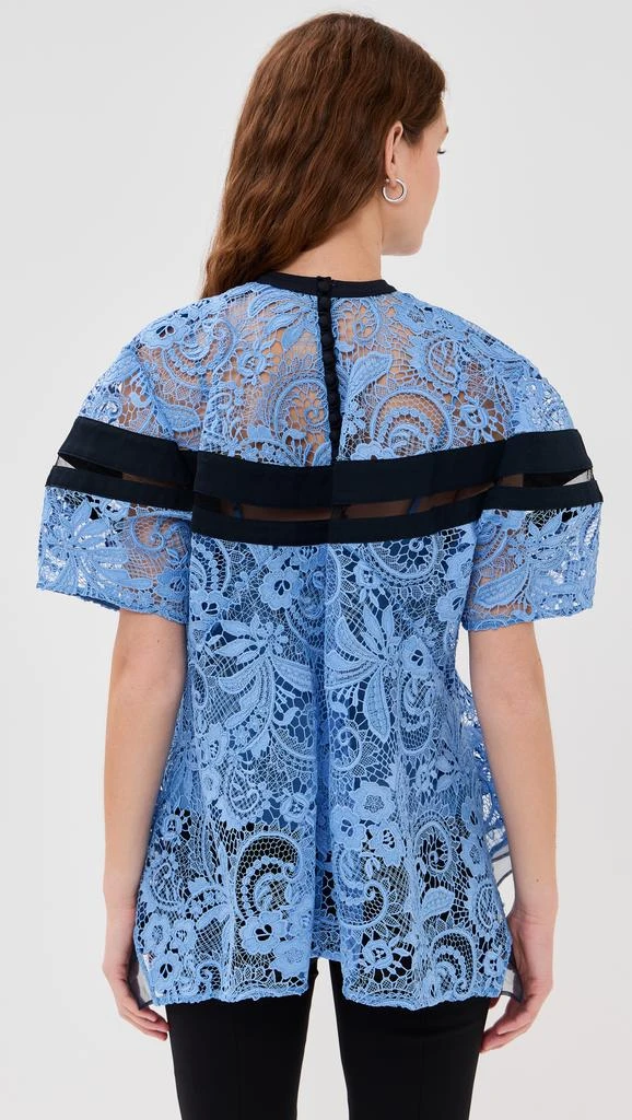 31 Phillip Lim Corded Embroidered Lace Flounce Top 3